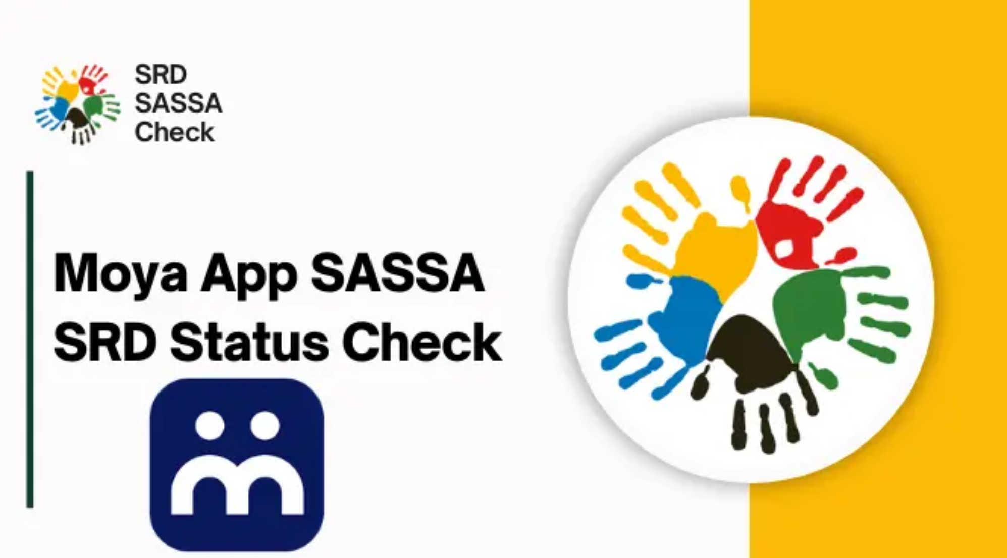 Check sassa status on moya App