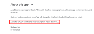 Check SRD status on moya